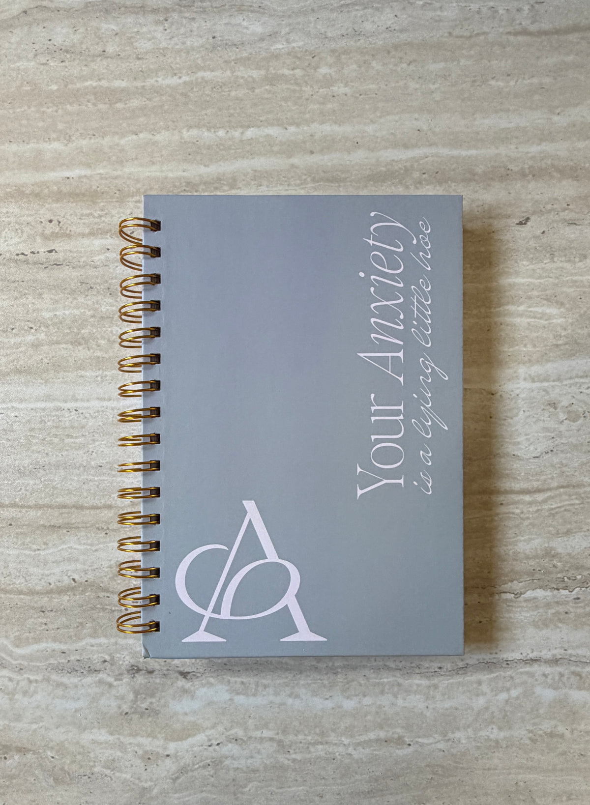 The ‘dont spiral’ notebook
