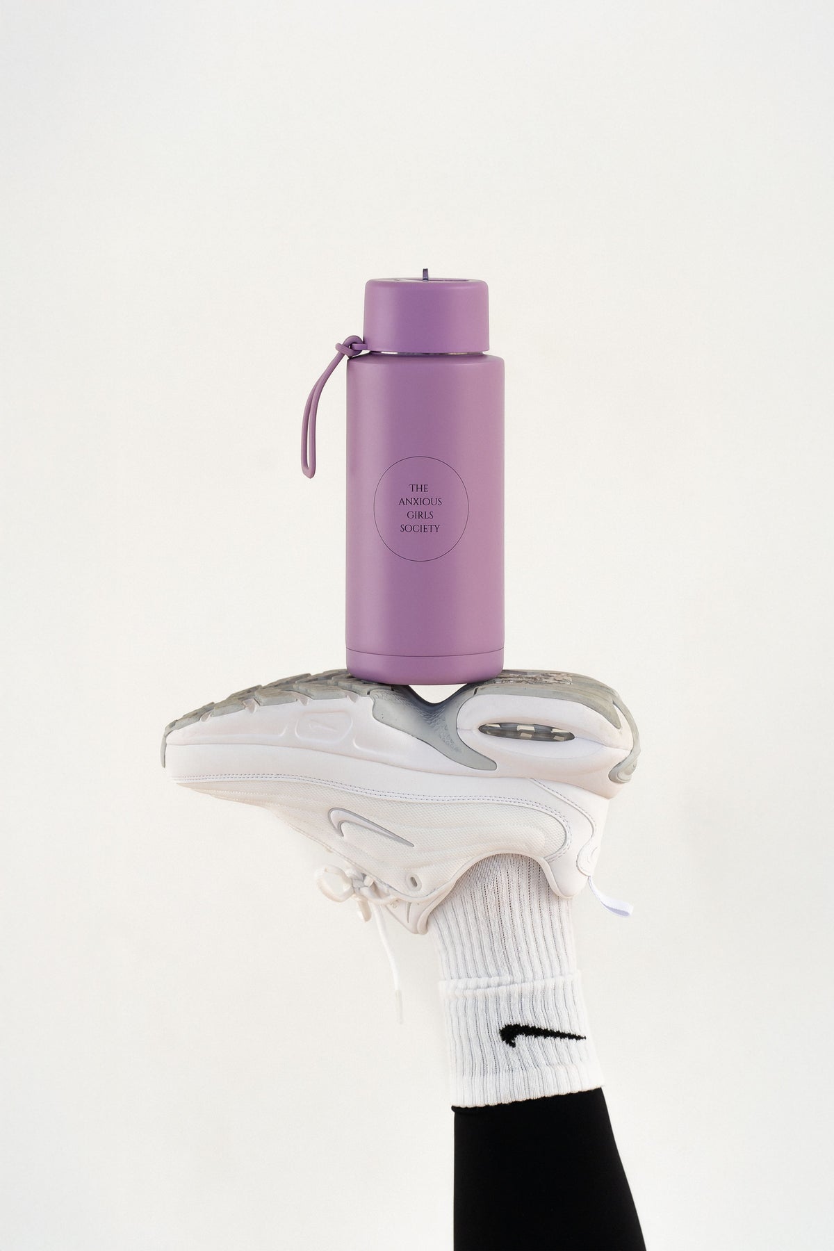 Lilac water bottle