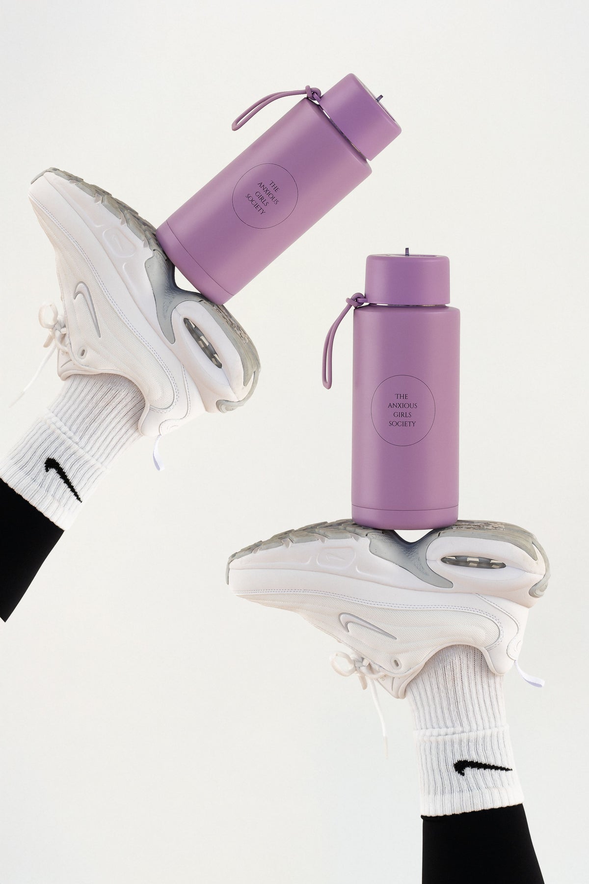 Lilac water bottle